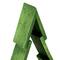 12" Green Geometric Wooden Christmas Tree Tabletop Décor
